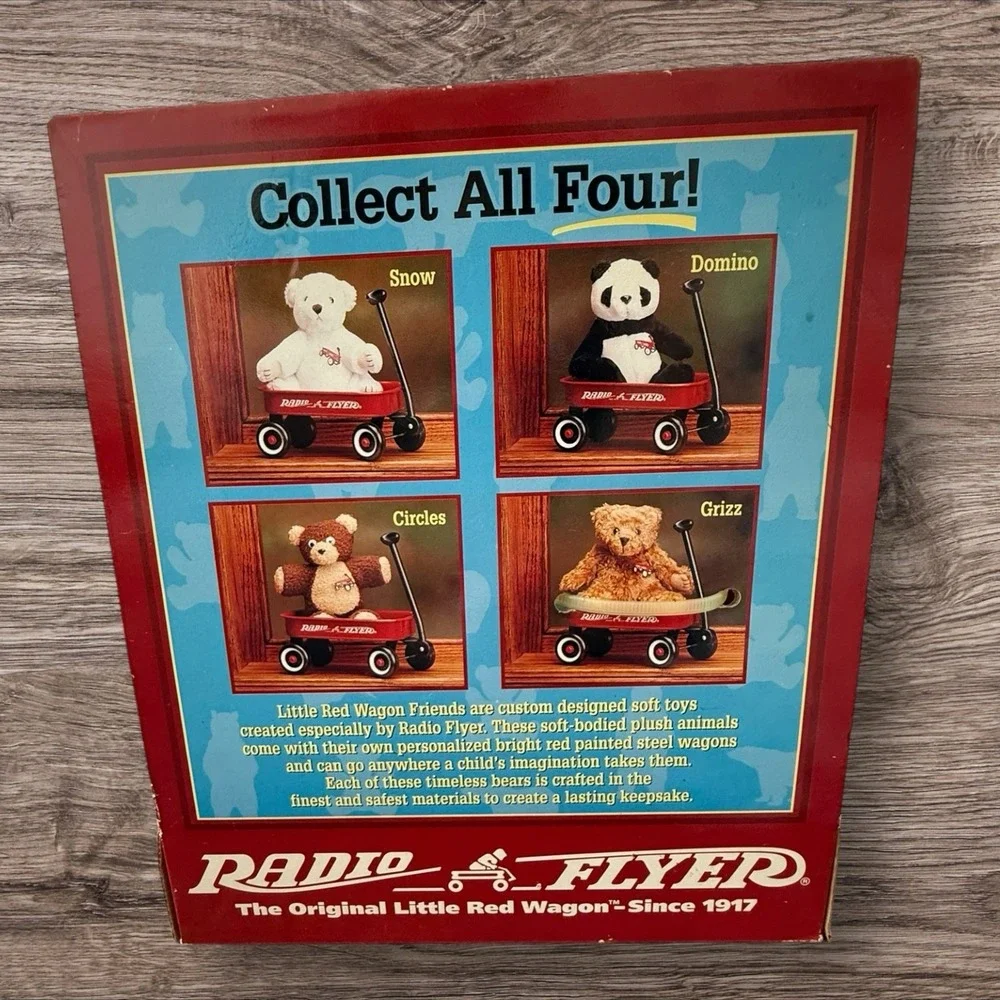 Radio Flyer America's Promise Collection Teddy Bear Wagon New in Box Vintage '99